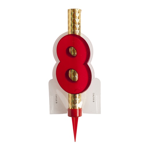 [08080844] 41008 VUURWERKKAARS NR 8  = STUK