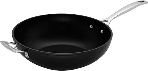 [57661862] LE CREUSET LES FORGEES NON-STICK WOK.30CM1 HANDLE + COUNTER HANDLE