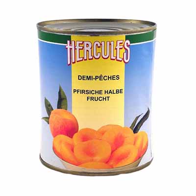 [01010732] PEACH HALF HERCULES 1KG* EASY OPEN *