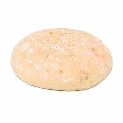 [02040247] ❄️VAMIX B399 DIMPLE ROUND WHITE BREAD Ø 13CM BAKED PRE-SLICED 33X100GR