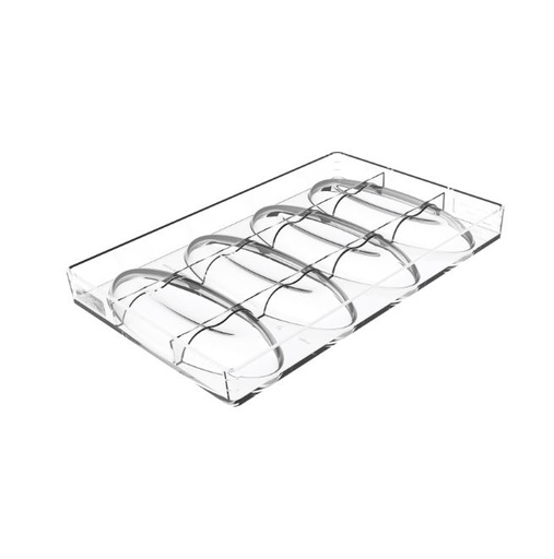 [51661542] SILIKOMART TRITAN PRALINES VORM CH044 SOGNO T N.4 15,6X5,8XH1,4CM