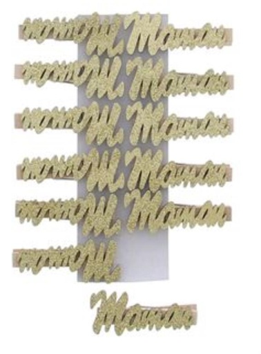 [61704035] PINCE OR  "MAMAN" 12PCES 65XHT2533