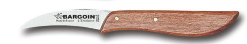 [50344017] FISCHER VOGELBEKKENSCHILMESJE 6 CM EXOTISCH HOUTEN HANDVAT 267-6