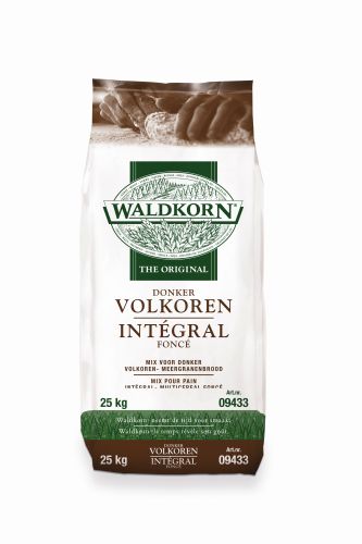 [05040225] WALDKORN 9433 INTEGRAAL DONKER MIX 50% MEERGRANEN 25KG