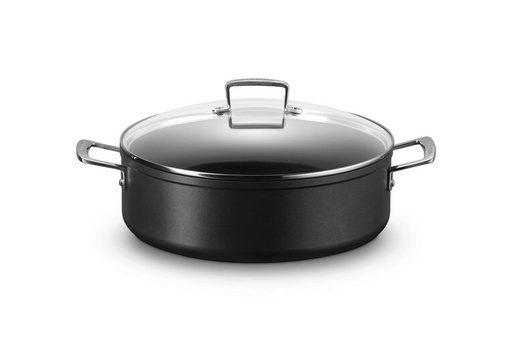 [60250776] LE CREUSET LES FORGEES RONDEAU 28CM W/COVER