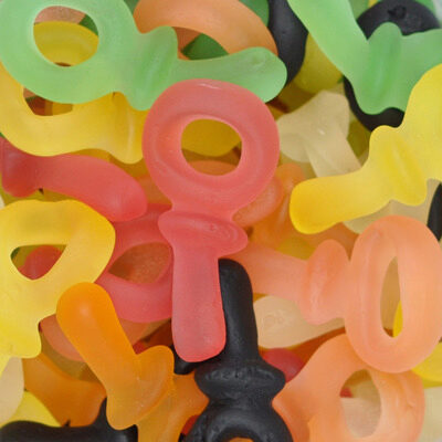 [14030111] JORIS CANDY TEATS TRANSPARENT TUBO 1KG