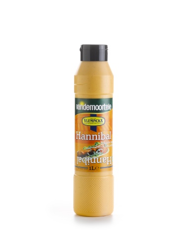 [05070104] VANDEMOORTELE FRICADELLE SAUCE HANNIBAL TUBE 1L