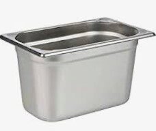 [57660999] HENDI BASIC STAINLESS STEEL BIN GN 1/4-100 2.7L
