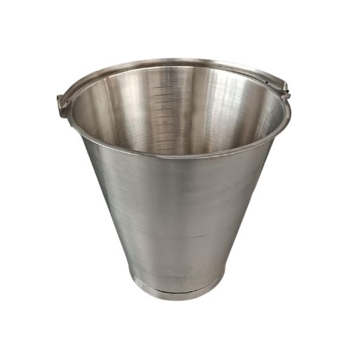 [52208287] SEAU INOX 15L GRADUE 35X33,5CM FOND RENFORCE