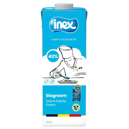 [06020035] INEX 4306 CREME UHT 40%  TETRA PACK 1L