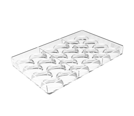 [51661540] SILIKOMART MOULE A PRALINES TRITAN CH042 SOGNO P N.24 4,6X2XH1,4CM
