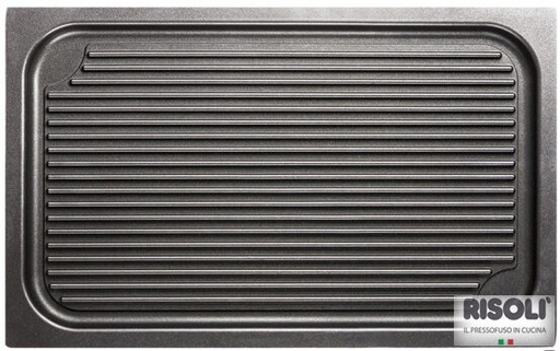 [60251363] RISOLI GRILL GN 1/1 ANTI-STICK 53X32.5XH2CM 7MM EP