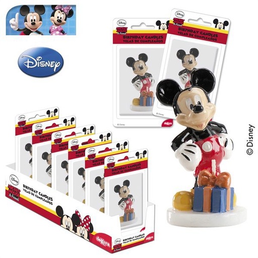 [08041578] 3D MICKEY CANDLE