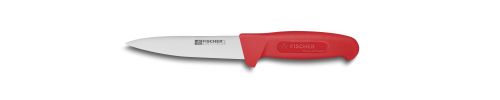 [50406170] FISCHER BLEEDING KNIFE 14CM RED HANDLE 3020-14