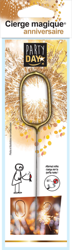 [70409002] Gold Sparkler Number 0