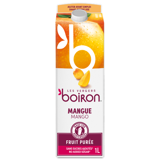 [02101001] BOIRON PASTEURIZED 100% MANGO PUREE  1L