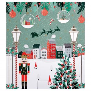 [08058004] 074330 PCB ADVENTKALENDERS KERSTDORP TE VULLEN 10ST ***S/CD***