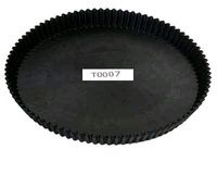 [51201094] PLATINE A TARTE CBP 26CM BORD CANNELE 2,5CM POURR 9 PERSONNES T0007