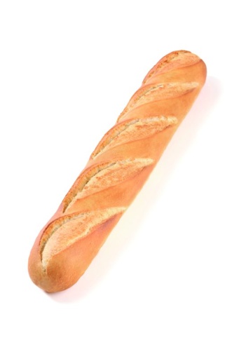 [02041213] DELIFRANCE S7122 BAGUETTE BLANCHE 58CM PAC 24 X 400GR
