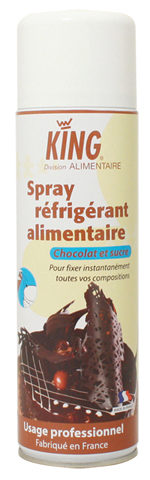 [08074031] KING BOMBE DE FROID SPRAY REFRIGERANT ALIMENTAIRE500ML