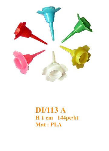 [23010052] BOBECHES DI113/A PLAST.ASSORT.144 PCES