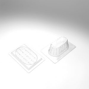 [08057994] 074320 PCB-MALLEN KOOI VOOR 6 STUKS 13,6X7,8 CM D. 6 CM 12 STUKS ***S/CD***