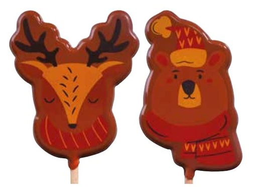 [08057566] 070434 PCB BLISTERS SUCETTES LES FRILEUX POUR 45 EMPR. ET BÂTONS 9PCES ***S/CD***