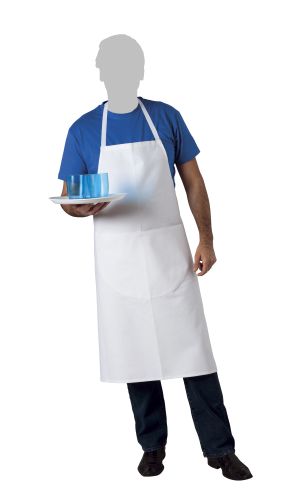 [53141033] SNV VALET APRON WITH WHITE BIB WITH POCKET 100X100CM 100% COTTON 260GR