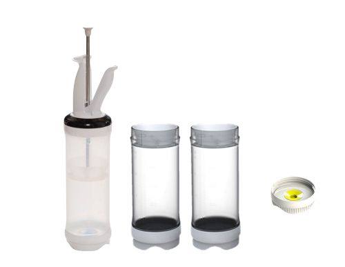 [53800527] 3 PORTIE SAUS VERDELER 709ML FIFO VLIES 1 GAT=SET