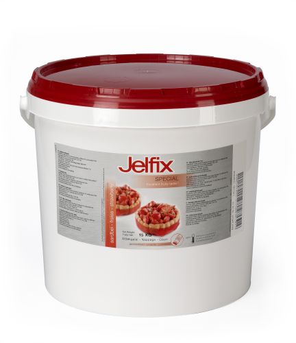 [03040201] JELFIX SPECIAL STRAWBERRY FROSTING 15KG BUCKET