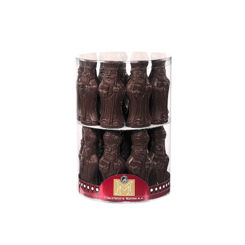 [15030682] SINT-NIKLAAS FONDANTTAART 15CM 30X50GR IN BUISJE