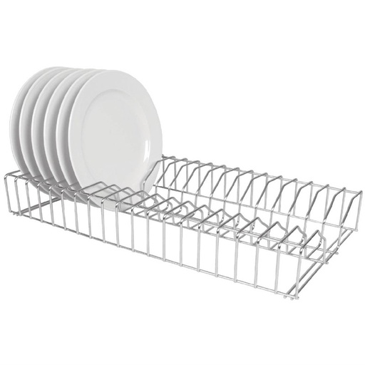 [57660840] ROESTVRIJ STALEN DROOGREK VOOR BORDEN 8X32X91CM ***OP/ORDER***