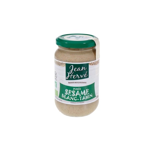 [08059012] JEAN HERVÉ WHITE SESAME PUREE - ORGANIC TAHIN 350GR