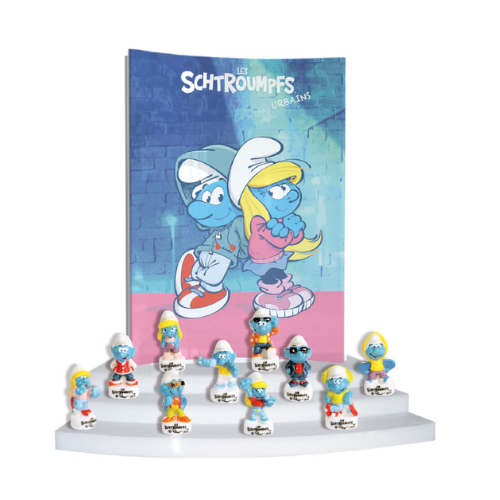 [60229126] "URBAN SMURFS" SANTON BOX SET ***NEW 2025***