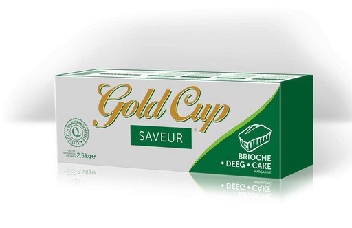 [05070046] VAMIX GOLD CUP FLAVOR MARGARINE PASTE IN BLOCK 4 X 2.5 KG