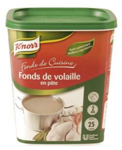 [05100385] KNORR GEVOGELTE KIPPENBOUILLON IN  PASTA 1KG