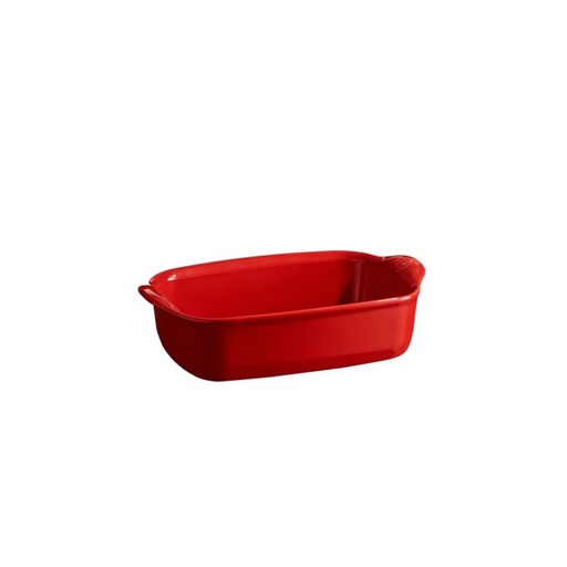[57690024] EMILE HENRY PLAT ROTIR G.CRU 22X14CM 0.70L- ROUGE