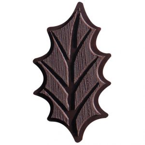 [08056678] 060361 PCB FEUILLES DE HOUX CN AVEC RELIEF 2 DESIGNS 330PCES ***S/CD***