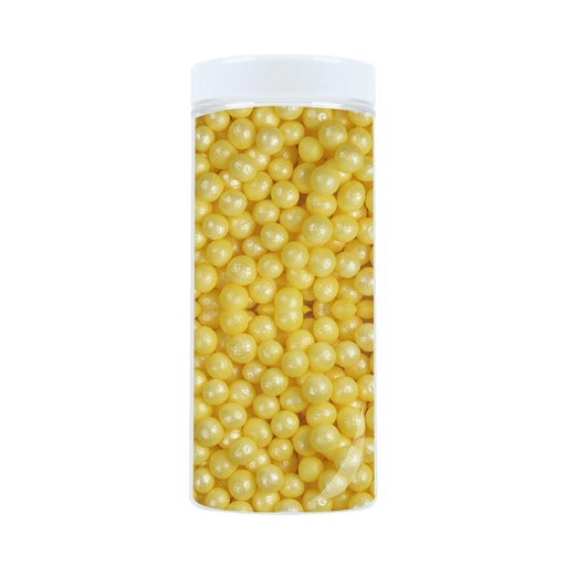 [08081051] 57546 SUIKERPARELS PEARLY GEEL 400 G = DOOS
