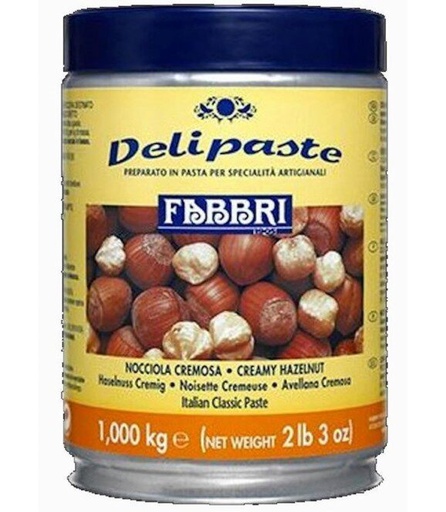 [07062024] FABBRI DELIPASTA CREAMY HAZELNUT FLAVOURING 1KG