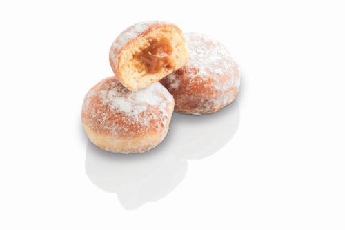 [02040866] ❄️RMM 27054 MINI ROUND DONUT FILLED WITH BAKED CARAMEL 70 X 21GR