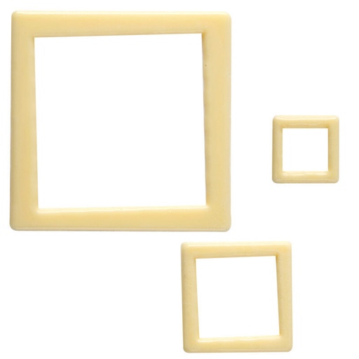 [08063191] 2034768 SET CARRÉS EN CHOCOLAT BLANC 59 PCES ***S/CDE***