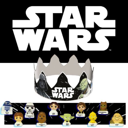 [60229100] SANTONS 100PCS "STAR WARS POP ART"+CROWNS ***NEW 2025***