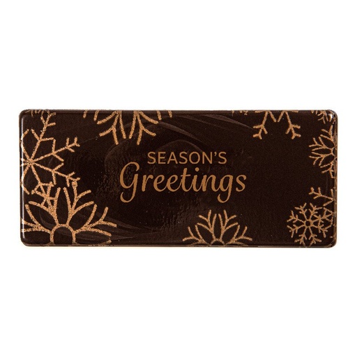 [08054990]  2015859 SEASON S GREETINGS PLATE 8X3.5CM 60PCS ***S/CDE***