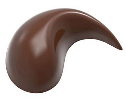 [70410506] MOULE À CHOCOLAT PRALINE DROP - FRANK HAASNOOT  CW1904 *13.5X27.5CM * 3X7 *8GR