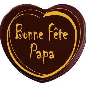 [08057189] 061367 PCB COEURS CN BONNE FÊTE PAPA 4,8X4,5 CM 40PCES ***S/CD***