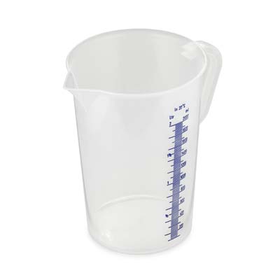 [52901164] 2L BLUE GRADUATED THERMO MEASURE CLOSED HANDLE
