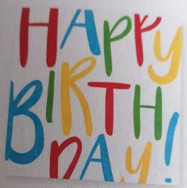 [60700571] HOME FASHION 33X33CM HAPPY BIRTHDAY NAPKIN PACK OF 20PCS