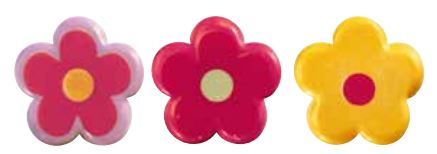 [08057135] 061310 PCB FLEURETTES CB 10 DESIGNS Ø 2,2 CM 234PCES
