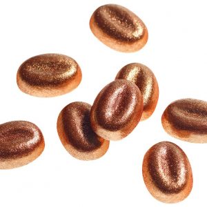 [08057425] 065310 PCB GRAINS DE CAFÉ CN SCINTILLANTS BRONZE 1,5X1,3 CM 200 G ***S/CDE***